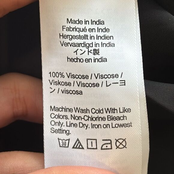 J Crew Drapey T-shirt top Womens Medium‎ Black - Picture 6 of 8